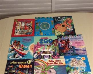 MMT016 Nine Children’s Hawaiian Hardcover Books #8