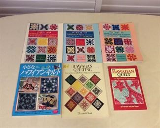 MMT019 Six Hawaiian Quilt Books