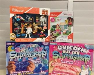 MMT028 Two Slime & Two Building Blocks Kits New 