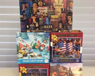MMT046 Five Jigsaw Puzzles New 
