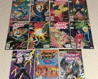 MMT056 Eleven Marvel Ghost Rider Comics