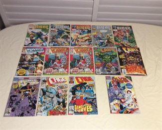 MMT062 Fourteen Marvel Cable, Cage, Death’s Head & Silver Surfer Comics