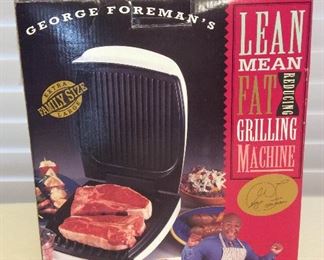 MMT080 George Foreman’s Extra Large Family Size Grilling Machine New