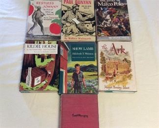 MMT114 Seven Vintage Hardcover Books