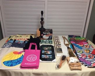 MMT134 Table Lamp, Curtains, Re-Usable Tote Bags & More!