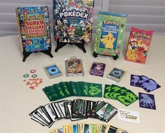 MMT153 Pokémon Trading Cards, Handbooks, VHS Tape & More!