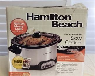 MMT176 Hamilton Beach 5 Quart Slow Cooker
