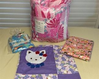 MMT186 New Handmade Baby Blankets, Comforter Set & More!