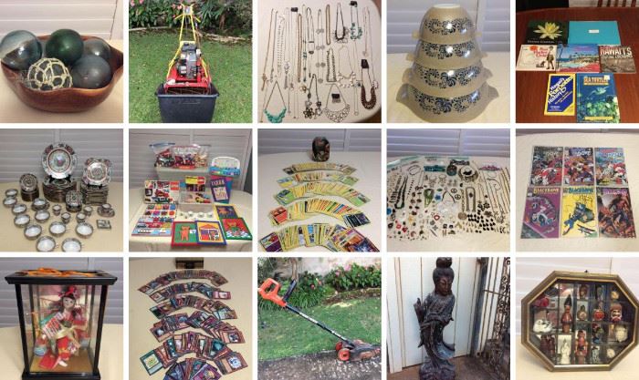 MORE MAKAKILO TREASURES CTBids Online Auction • Bidding Ends 12/08/22 • Pickup 12/10/22 Super dream collectibles and more treasures auction! Find Pokemon and Yu-Gi-Oh cards, Hawaiian and children's books, designer clothing and bags, costume jewelry, lawn mowers, die-cast cars, Beanie Babies, art, Japanese dolls, Asian collectibles and much, much more! Lots of BRAND NEW and collectible items, perfect for Christmas gifts!