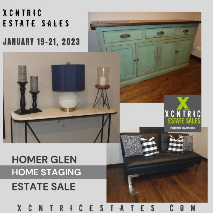 50 OFF SAT!!!**XCNTRIC ESTATE SALES** HOME... starts on 1/19/2023