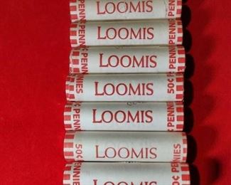 10 Rolls of 2020 Shield Back Pennies