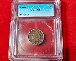 1888 Indian Head Penny