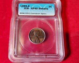 1969 S Lincoln Penny