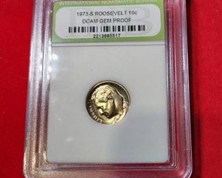 1973 S Roosevelt Dime