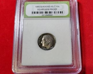 1980 s Roosevelt Dime