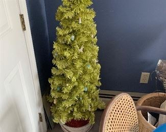 Chartreuse Easter tree