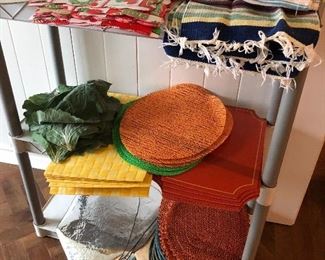 Vintage table linens