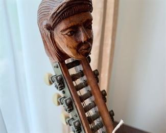 Beautiful mandolin banjo headstock