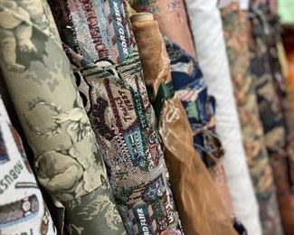 Rolls of fabric available!