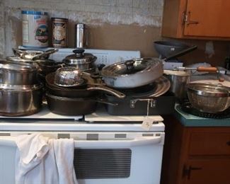 Cookware set & Cast Iron Items