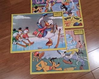 year 1962 Disney puzzles
