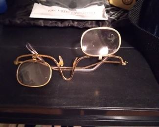 medical flip lens glasses