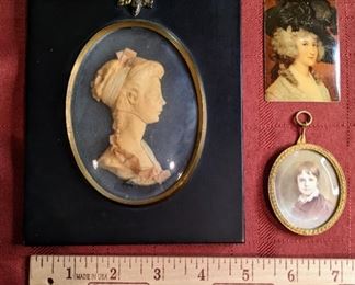 Antique Portrait Miniatures And More