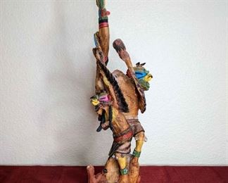 Beautiful Wally Navasie Multi Figure Kachina Carving For Restoration