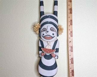 Clark Tenakhongva Wall Hanging Clown Kachina