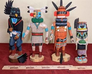 D Adams Nuva Hongnaya And Alton Pashano Kachinas For Restoration