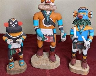 E Adams Dog And More Kachinas