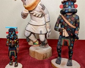 Fire Gods And Chief Kachinas