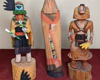 Frank Honahnie Jr Ogre Kachina And More For Restoration