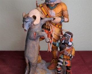 Ivan Wytewa Owl And LeftHanded Kachina