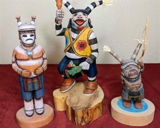 J D Harvey And More Clown Kachinas