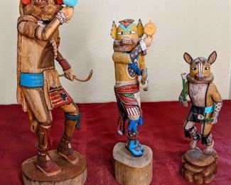 J L Gaseoma And Herschel Talashoma Jr Kachinas