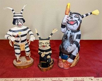 Larson Chapella Clarence Cleveland And More Clown Kachinas