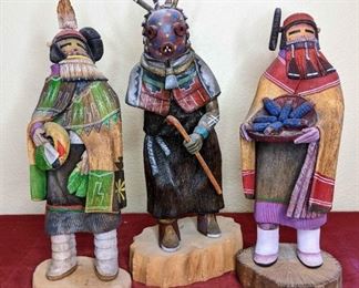 Large John Fredericks Kachinas For Restoration