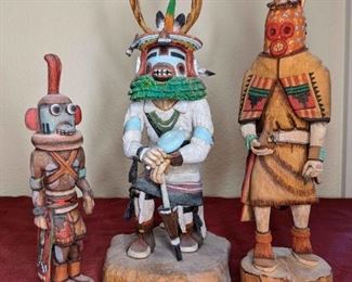 Reginald And Eugene Dallas Kachinas