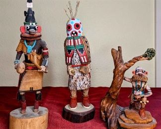 Roy Towahongva And More Kachinas