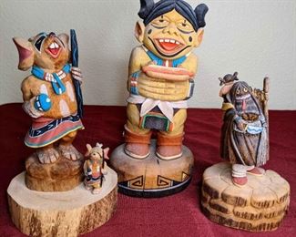 Ted Pavatea Kachinas