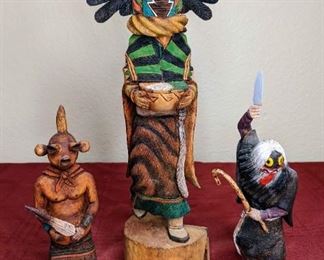 Timothy Talawepi Kachinas