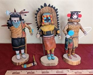 Tino Youvella Buffalo Maiden Kachina And More For Restoration