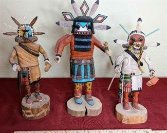 Tino Youvella Saviki Star And Old Man Kachinas