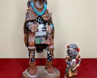 Tom Collateta And More Bear Kachinas