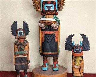 Troy Nash Edwin Lomayaktewa And More Crow Mother Kachinas