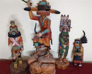Wally Grover Silas Roy Jr And More Kachinas For Restoration