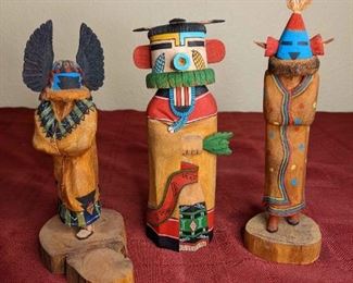 Wally Navasie Kachinas