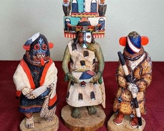 William Koots Ogre Woman Sleeping Prince And Cloud Girl Kachinas