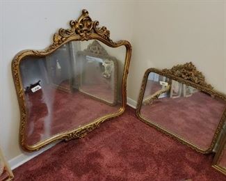 Antique/vintage wall mirrors